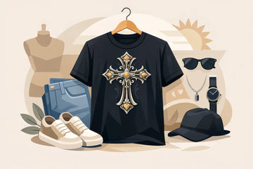 How to Style an Ornate Cross Graphic Tee