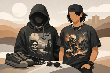 How to Wear Dark Vintage Graphic Clothing