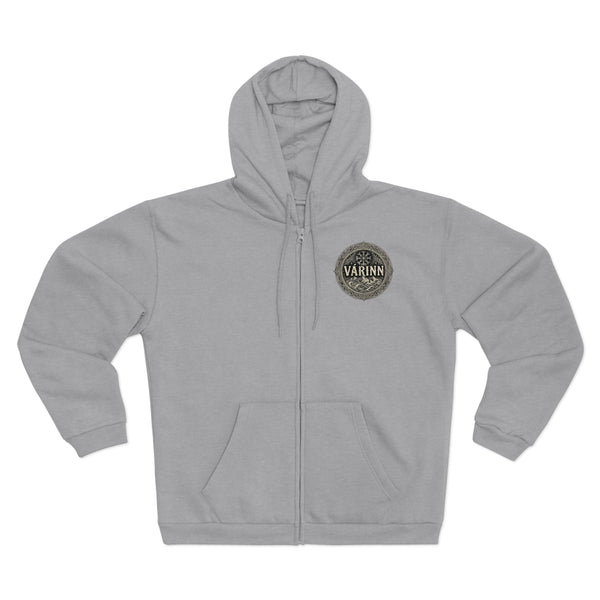 Pretty Insane Zip Hoodie — Gothic Religious Art Graphic Hoodie