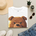 Angry Teddy Bear Graphic T‑Shirt — Fierce Bear Face Print