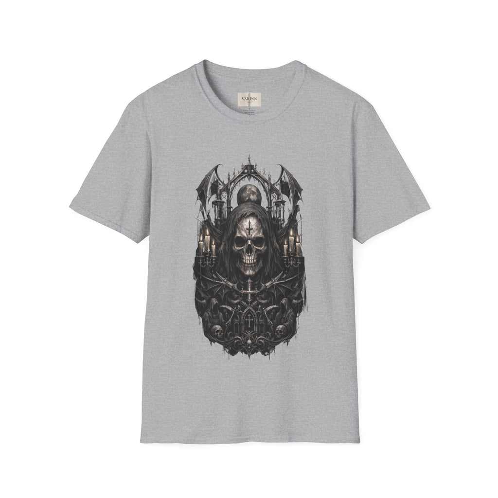 Gothic Skull Cathedral T-Shirt
