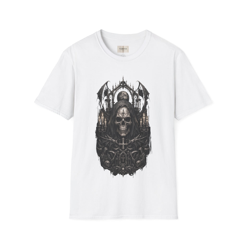Gothic Skull Cathedral T-Shirt