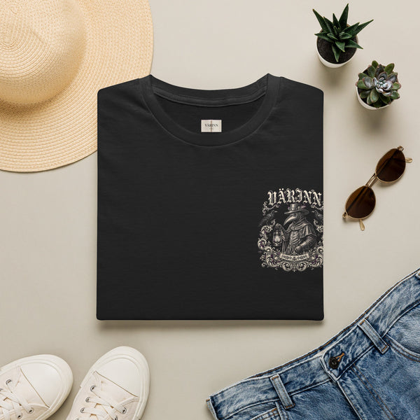 Varinn Vintage Nirvana Pocket Tee — Grunge Band Logo T-Shirt