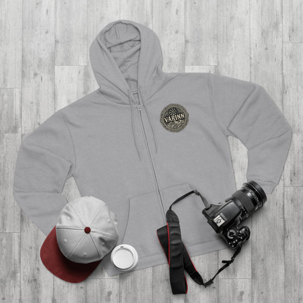 Pretty Insane Zip Hoodie — Gothic Religious Art Graphic Hoodie