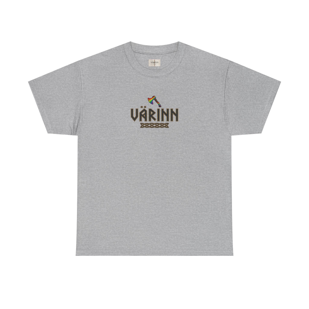 T-Shirt — VÁRINN LGBTQ Viking Axe Logo Tee