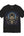 Skull & Bat Wings Tee — Gothic Halo Skull T‑Shirt