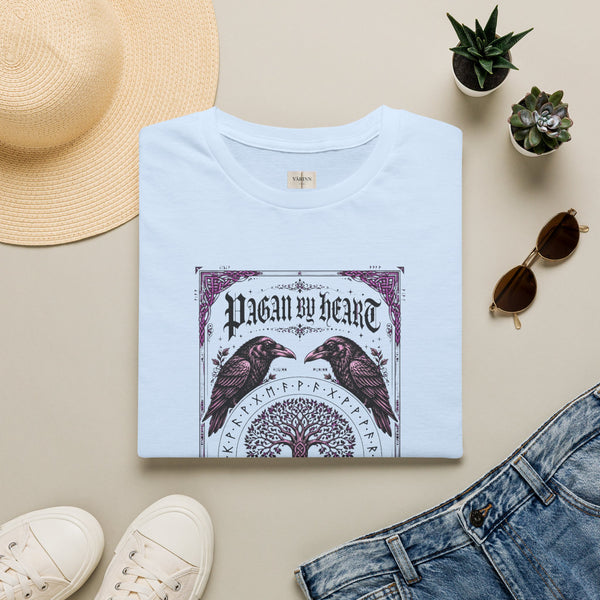 Pagan by Heart T-Shirt — Raven & Tree Mystic Graphic Tee