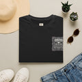Varinn Skull Garden Pocket Tee — Gothic Floral Skull Graphic T‑Shirt