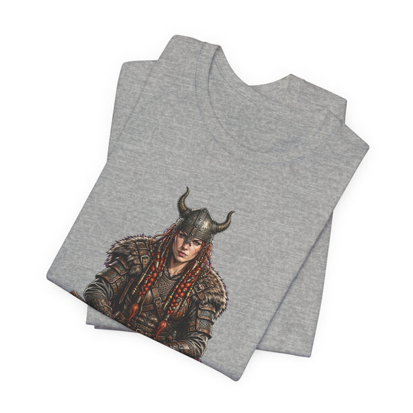 Viking Warrior Tee — Norse Axe Shield Graphic T-Shirt