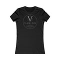 Women's Várinn Logo Tee - Elegant Nordic Crest Graphic Shirt