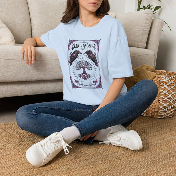 Pagan by Heart T-Shirt — Raven & Tree Mystic Graphic Tee