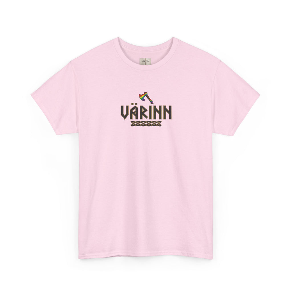 T-Shirt — VÁRINN LGBTQ Viking Axe Logo Tee