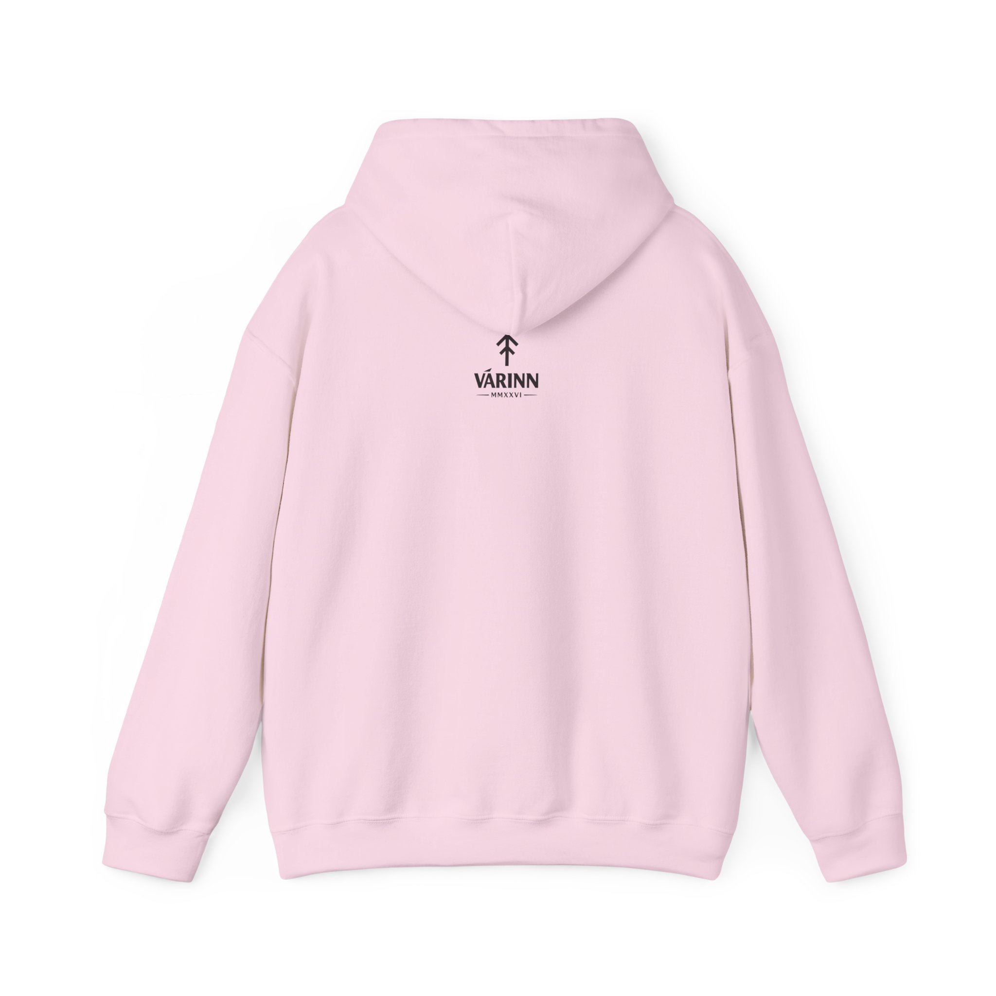 Viking Sigil Hoodie — "Þór" Norse Hammer Graphic Sweatshirt