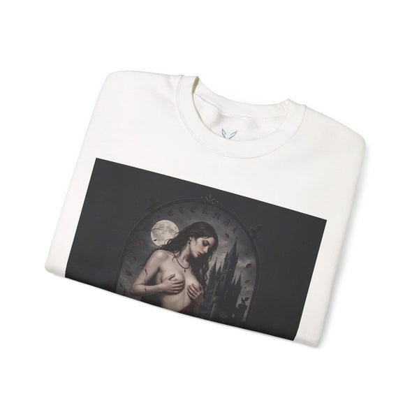 Gothic Vampire Art Crewneck Sweatshirt