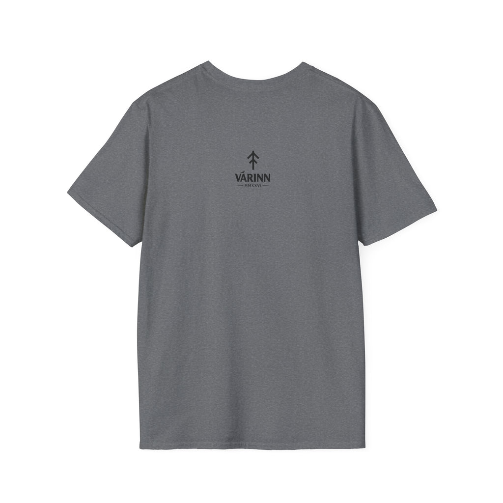 SIF Green Crest T‑Shirt — Celtic Moon & Mermaid Emblem Graphic Tee