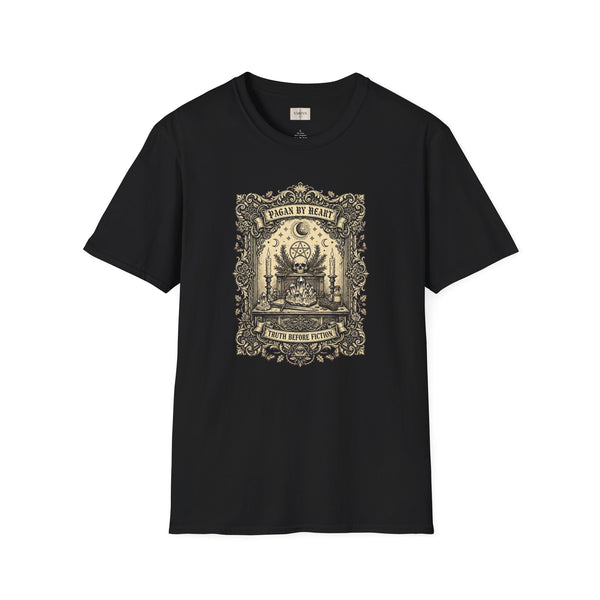 T-Shirt — "Pagan by Heart" Occult Graphic Tee
