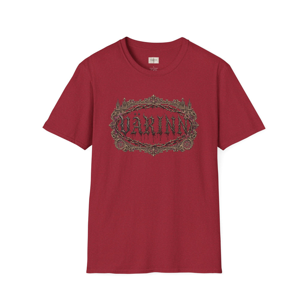 Dark Vintage 'Varrin' Gothic Frame T‑Shirt