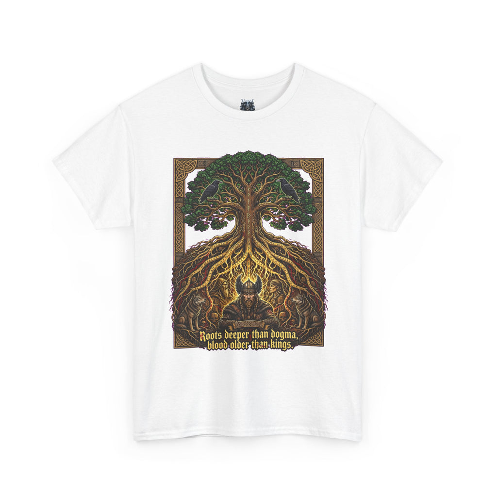 Tree of Roots Graphic Tee — "Roots deeper than despair, hold closer than hope"