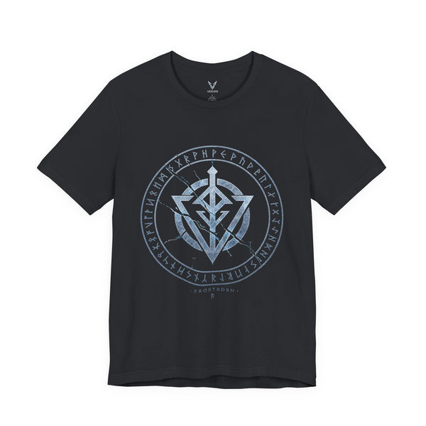 Rune Circle Graphic Tee — Norse Symbol T-Shirt