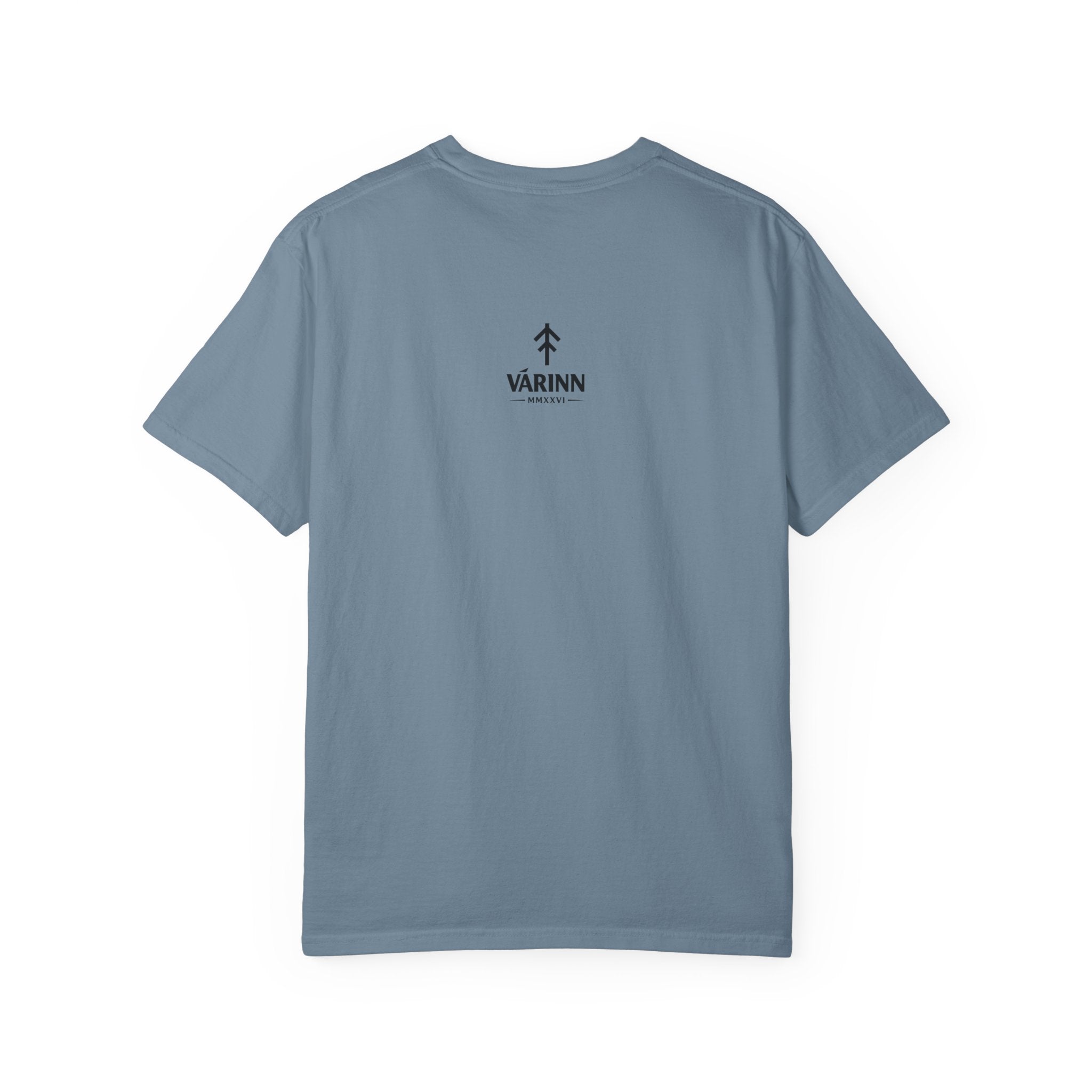 Várinn Goddess Graphic T‑Shirt — Norse Feminine Symbol Tee