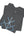 Geometric Nordic Rune Tee — Minimal Blue Symbol T-Shirt