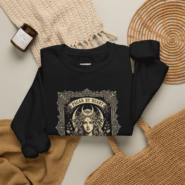 Witchy Tarot Crewneck Sweatshirt — Pagan By Nature Mystic Design