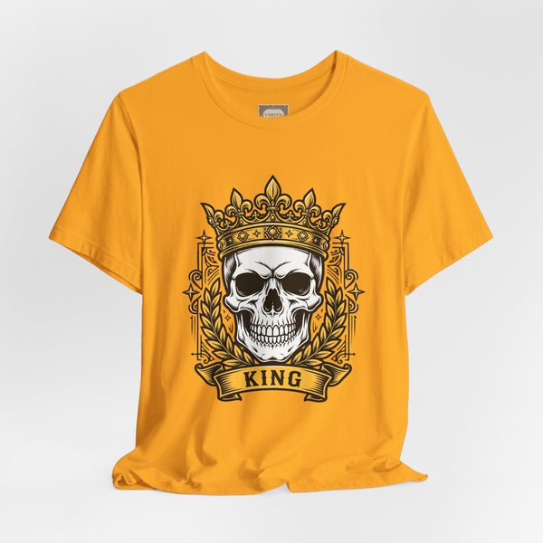 King Skull T-Shirt — Crowned Skull Graphic Tee