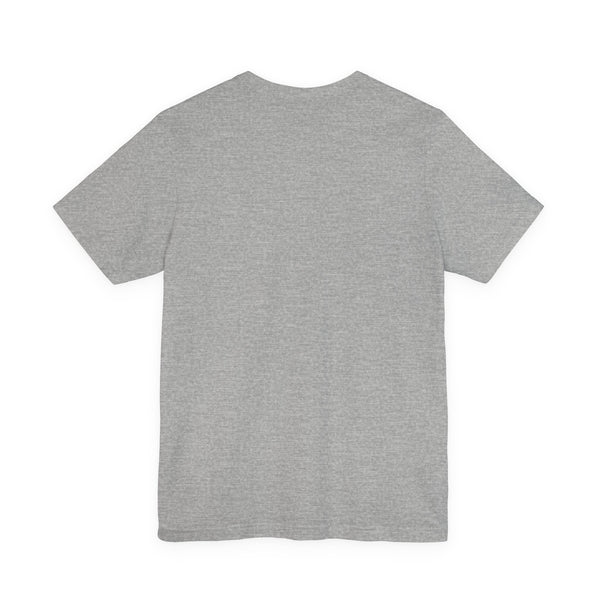 Geometric Skull T‑Shirt — Faceted Gray Skull Graphic Tee