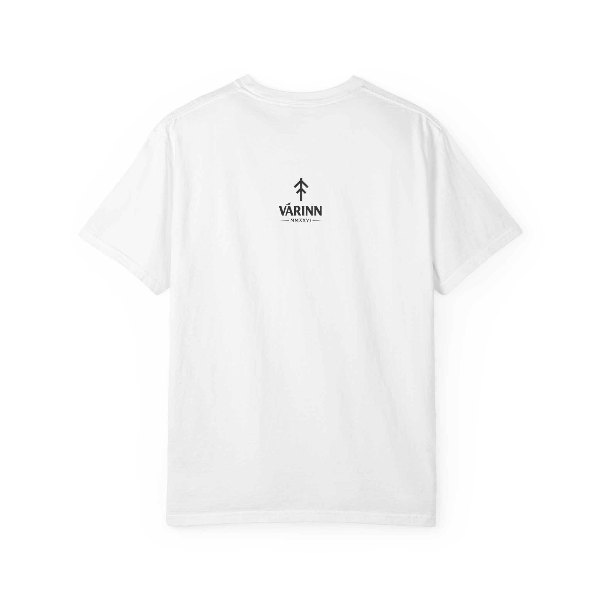 Várinn Goddess Graphic T‑Shirt — Norse Feminine Symbol Tee