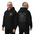 Nordic Gods Motorcycle Club Sweatshirt — Viking Helmet Back Patch Crewneck