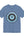 Viking Rune Shield T‑Shirt — Blue Norse Magic Circle Tee