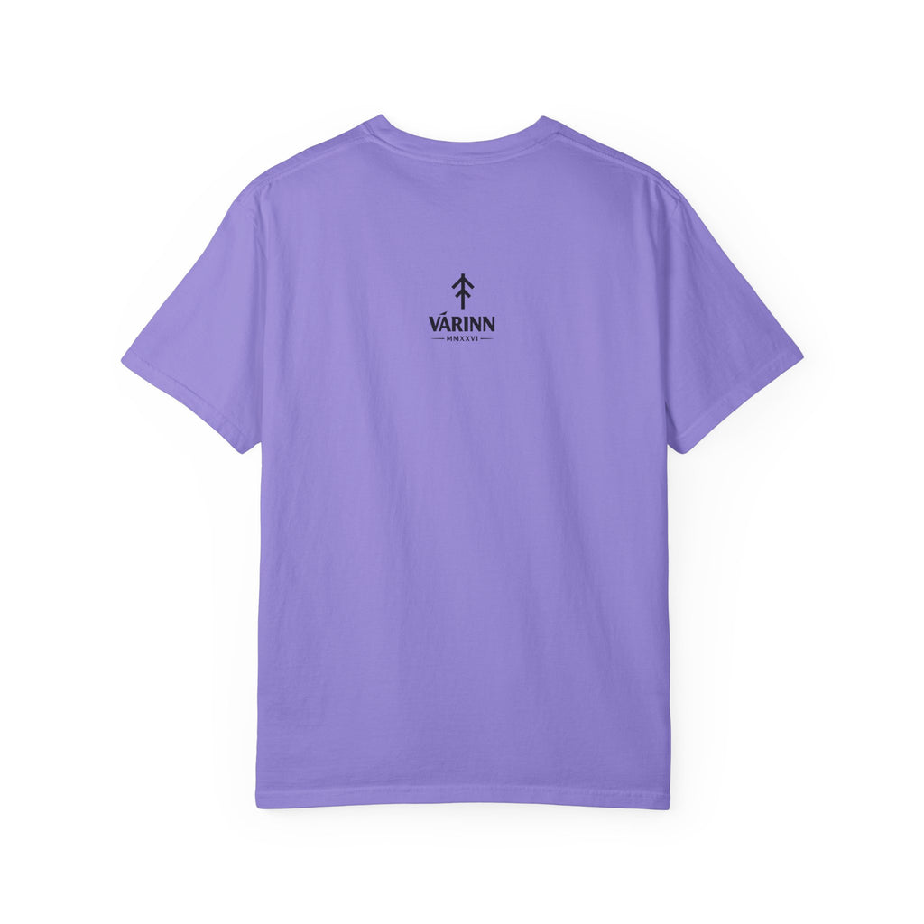 Várinn Goddess Graphic T‑Shirt — Norse Feminine Symbol Tee