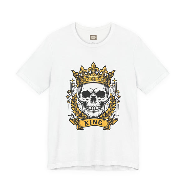 King Skull T-Shirt — Crowned Skull Graphic Tee