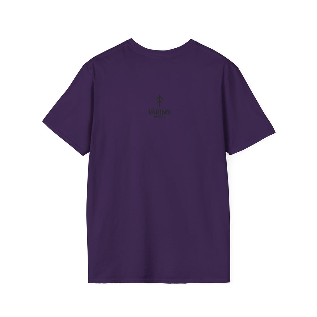 SIF Green Crest T‑Shirt — Celtic Moon & Mermaid Emblem Graphic Tee