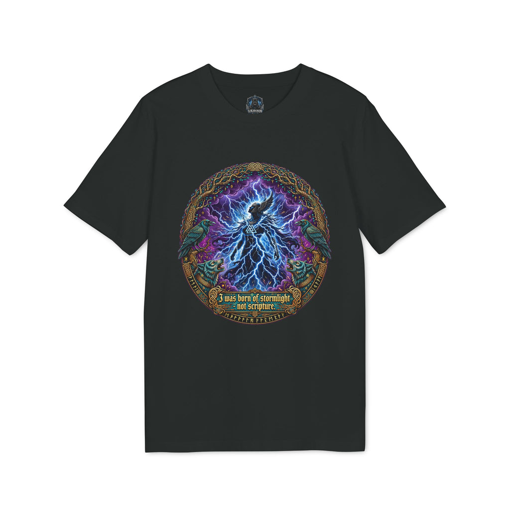 T-Shirt — Electric Tree of Life Graphic Tee (I Am Not a Creation of Chaos)