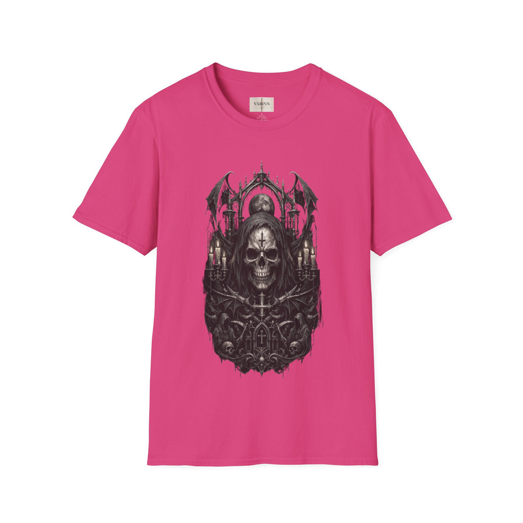 Gothic Skull Cathedral T-Shirt
