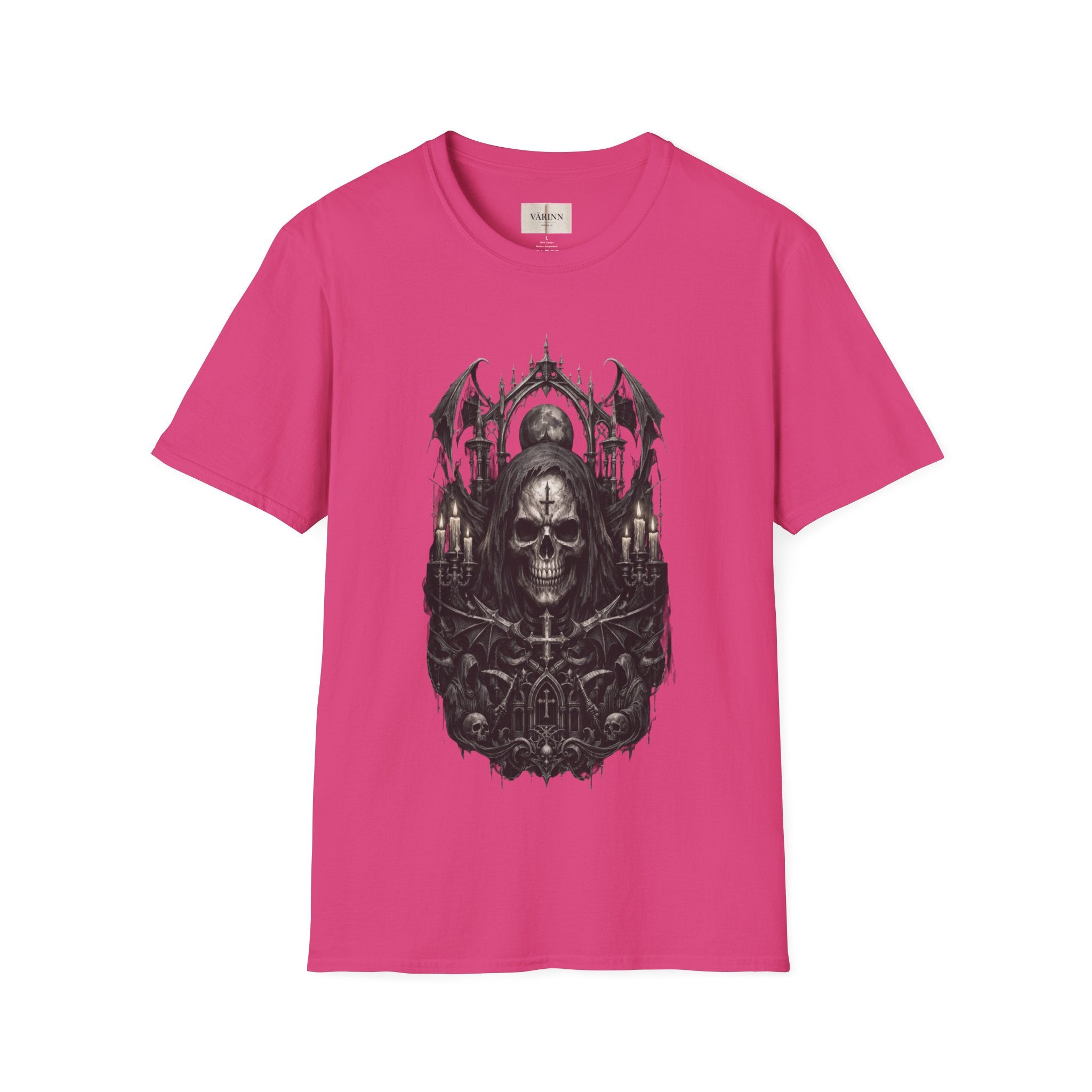 Gothic Skull Cathedral T-Shirt