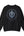 Crewneck Sweatshirt — Minimal Mystic Sigil Graphic (Blue)