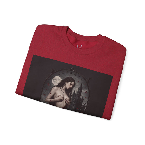 Gothic Vampire Art Crewneck Sweatshirt