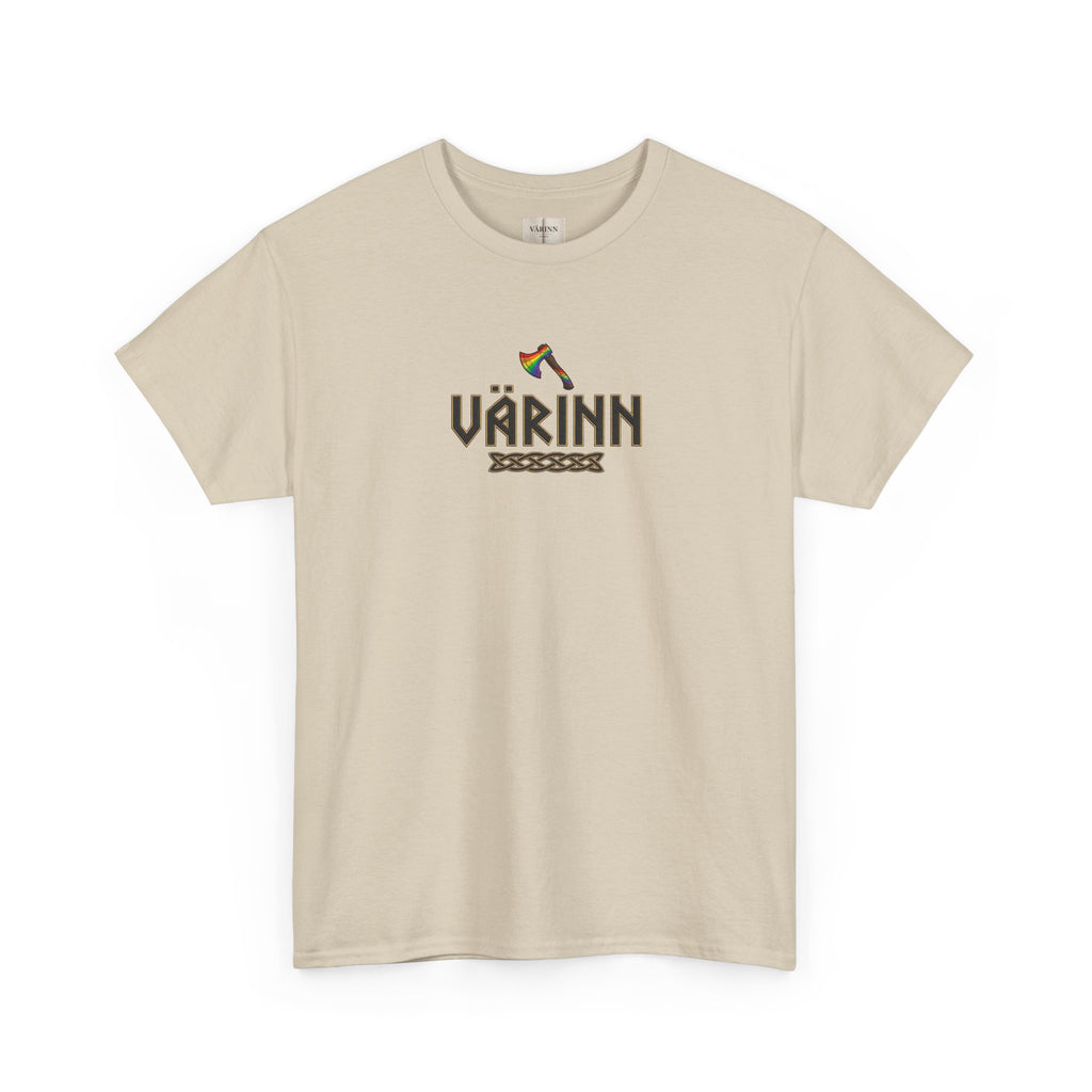 T-Shirt — VÁRINN LGBTQ Viking Axe Logo Tee