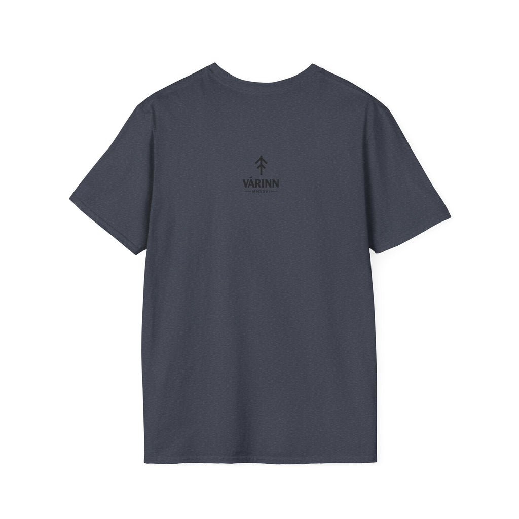 SIF Green Crest T‑Shirt — Celtic Moon & Mermaid Emblem Graphic Tee
