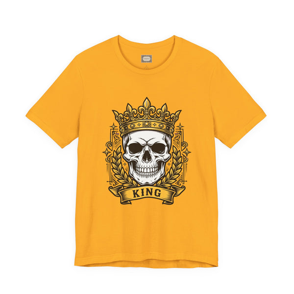 King Skull T-Shirt — Crowned Skull Graphic Tee
