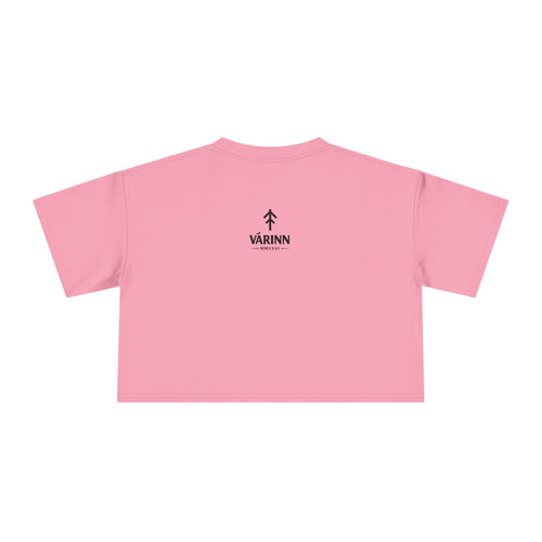 Crop Tee — Várinn Goddess Graphic Women's Cropped T-Shirt