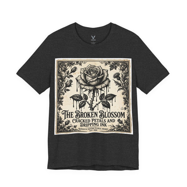 T-Shirt — The Broken Blossom Vintage Rose Graphic Tee