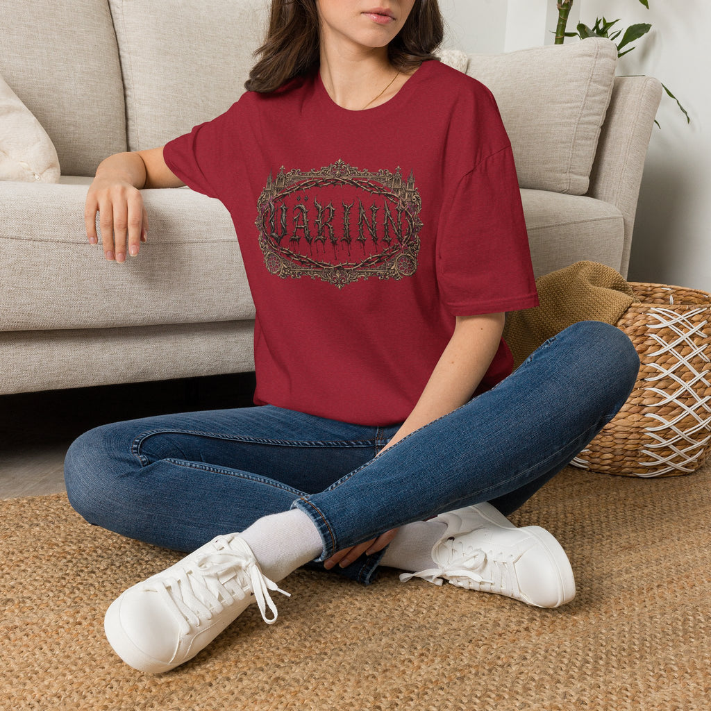 Dark Vintage 'Varrin' Gothic Frame T‑Shirt