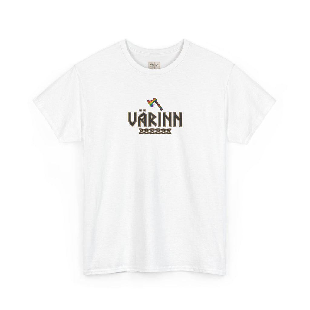 T-Shirt — VÁRINN LGBTQ Viking Axe Logo Tee