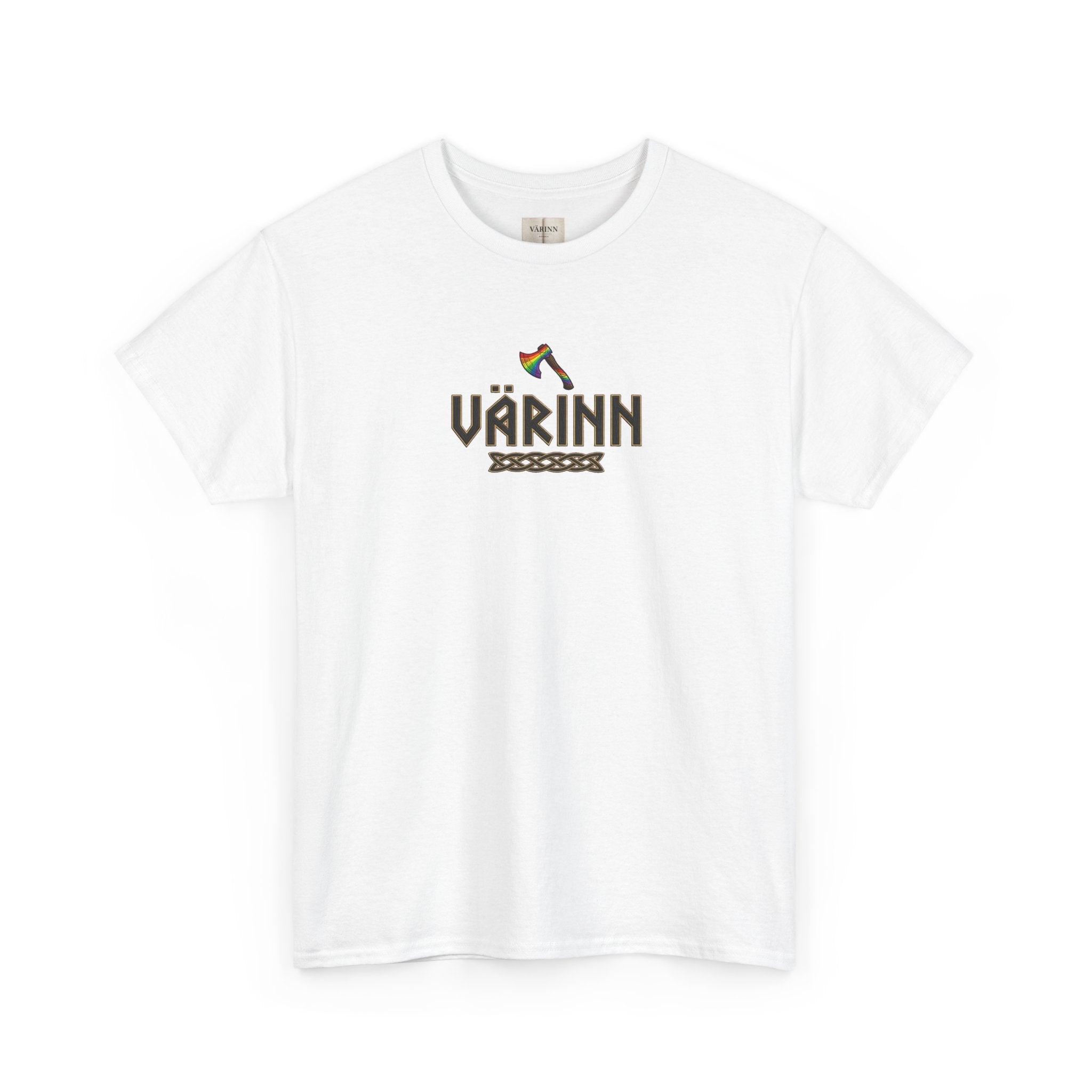 T-Shirt — VÁRINN LGBTQ Viking Axe Logo Tee