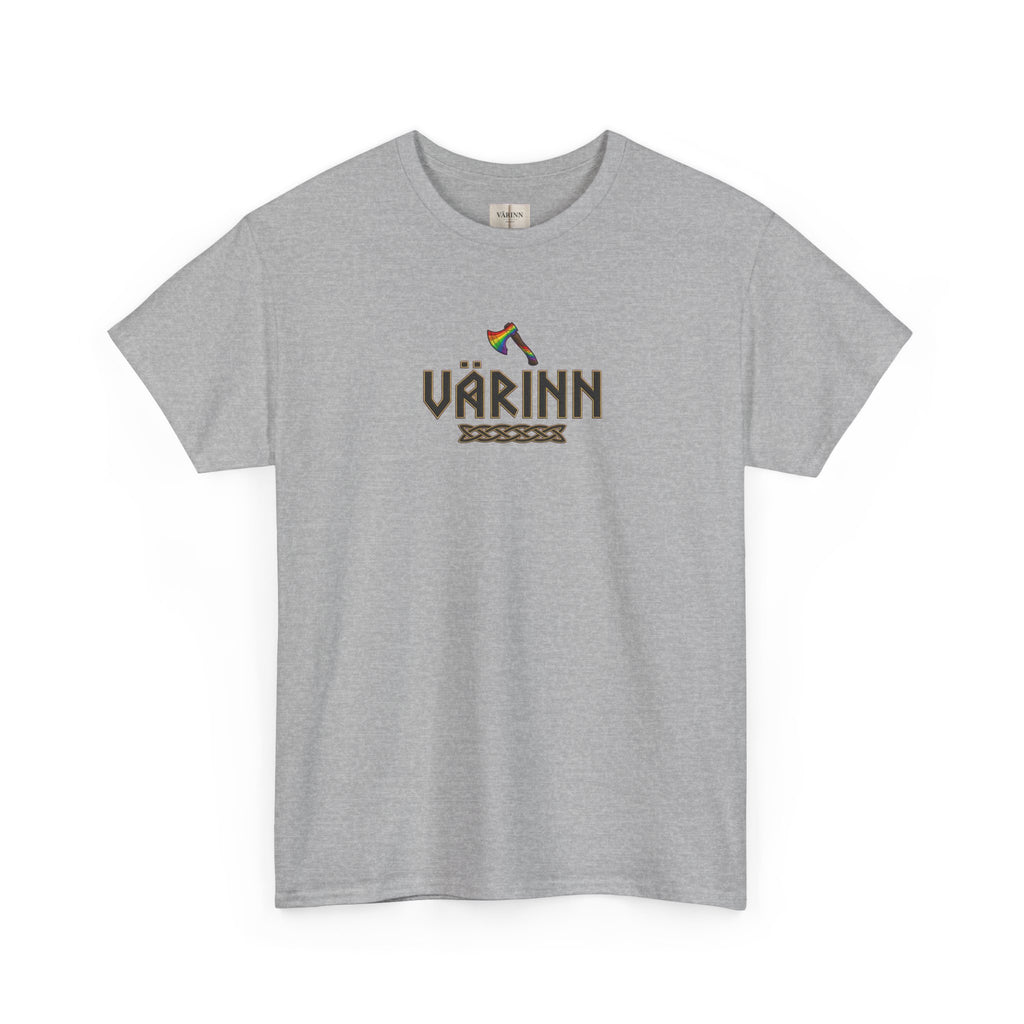 T-Shirt — VÁRINN LGBTQ Viking Axe Logo Tee