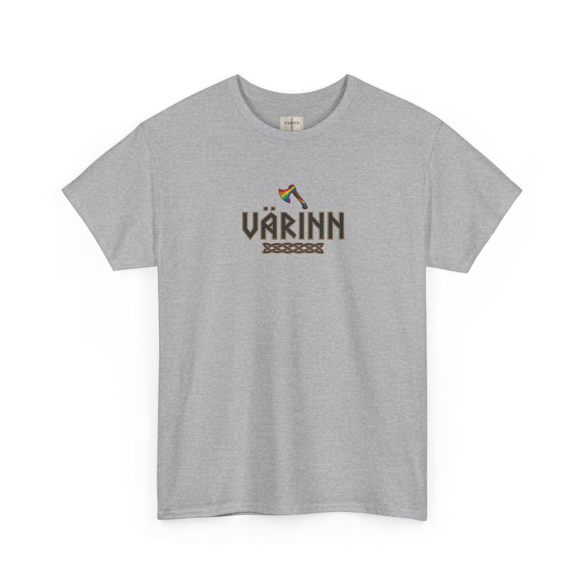 T-Shirt — VÁRINN LGBTQ Viking Axe Logo Tee