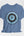 Viking Rune Shield T‑Shirt — Blue Norse Magic Circle Tee